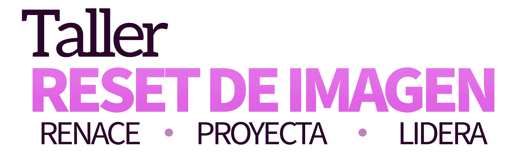 Taller Reset de Imagen